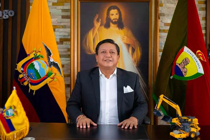 Wilson Erazo, alcalde de Santo Domingo