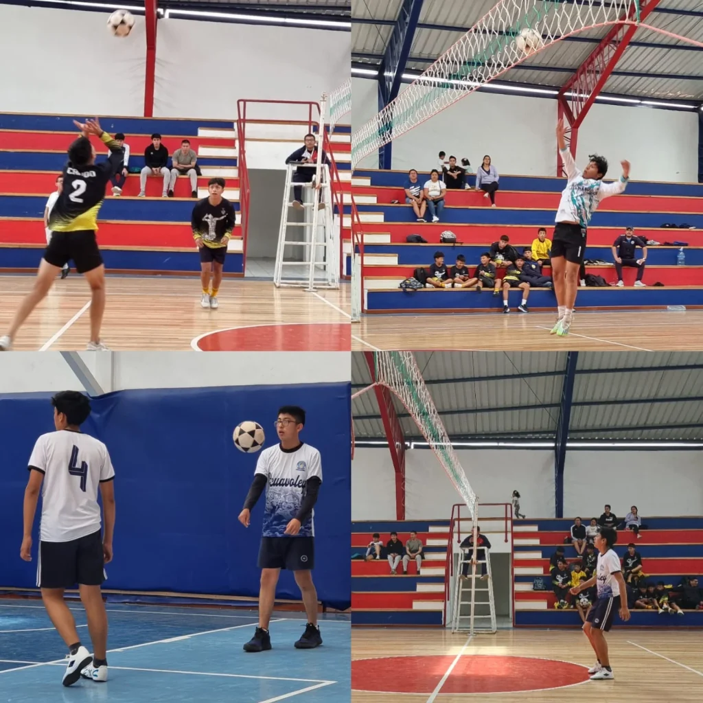 Juegos estudiantiles: Destacan en deporte de ecuavoley