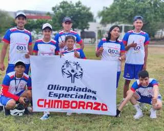 Riobamba participó en los juegos de Olimpiadas Especiales en Manta