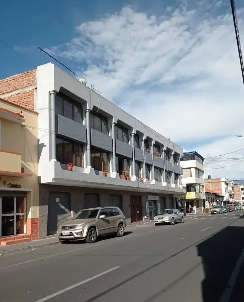 El centro de Riobamba es una zona muy comercial.
