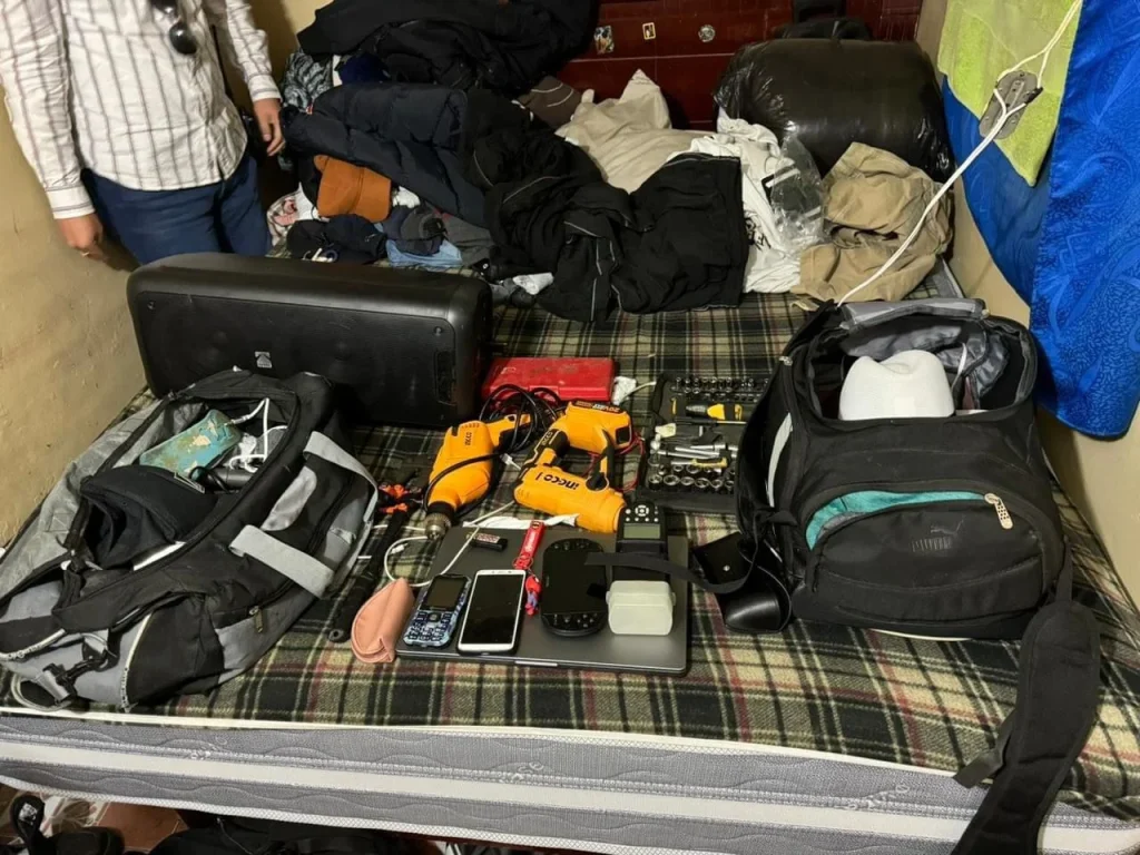Riobamba un hombre fue detenido por presunto robo