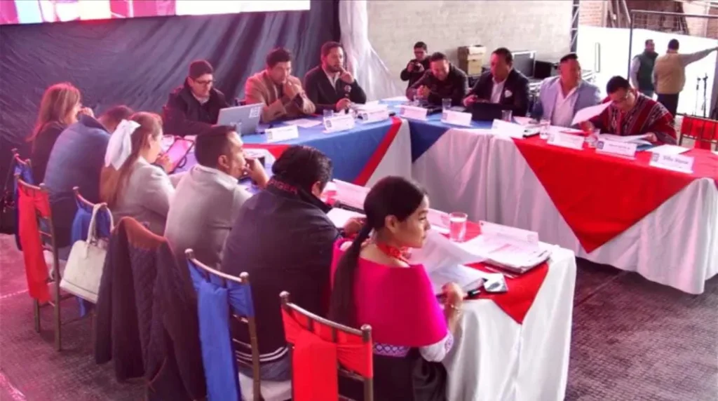 Sesión de Concejo Municipio de Riobamba