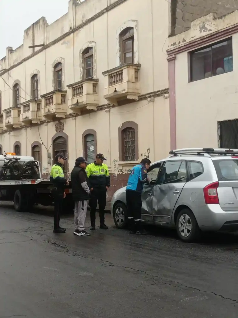 Los accidentes de tránsito son recurrentes en la ciudad de Riobamba