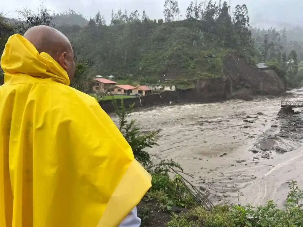El clima de Ecuador se ha visto alterado por las intensas lluvias en verano en 2024. Las pérdidas económicas aún no son cuantificadas.