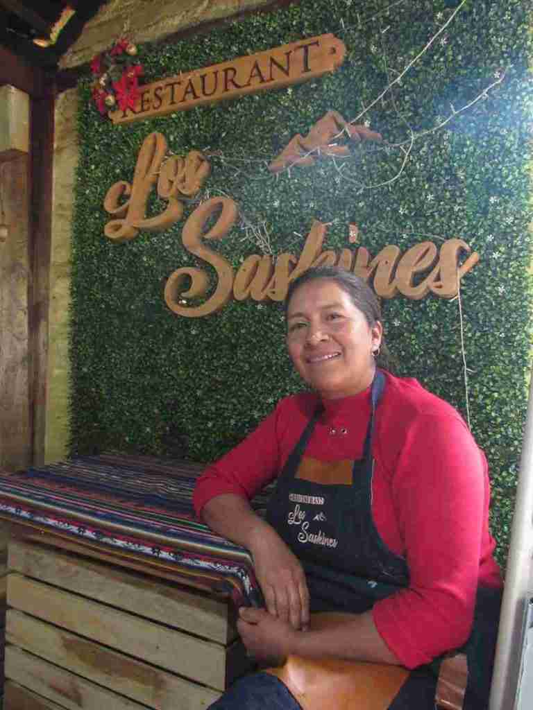 El restaurante Los Saskines en Atillo ofrece de todo, pero el plato de preferencia es la trucha frita o ahumada, que prefieren los turistas.