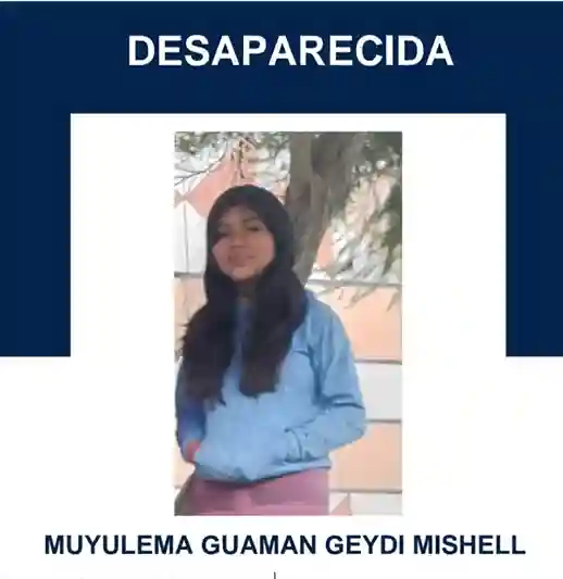Desapareció el 21 de abril de 2024 en Iltus, parroquia Gonzol, Chunchi, Chimborazo