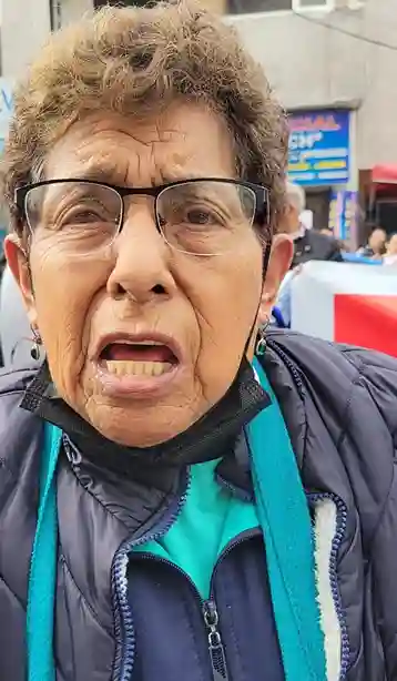 Teresita dijo que no claudicarán en su lucha