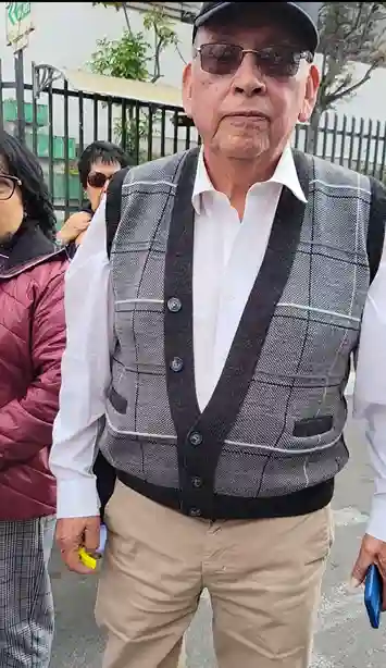 Hugo Moreno, presidente de la Federación de Jubilados del IESS en Chimborazo