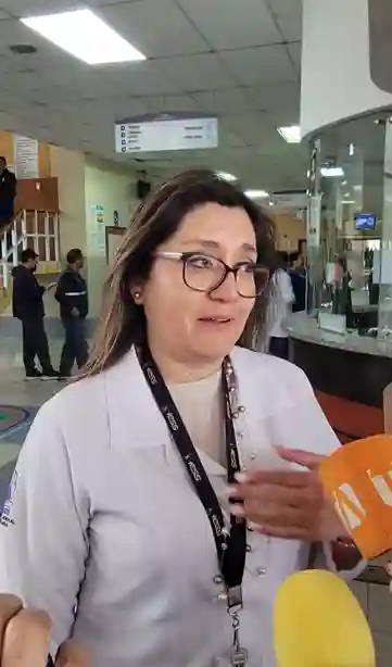 Laura Ulloa, trabajadora social del Hospital del IESS Riobamba