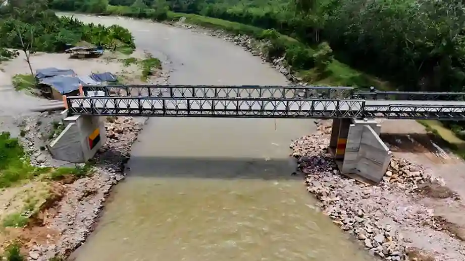 Infraestructura de los puentes Bailey