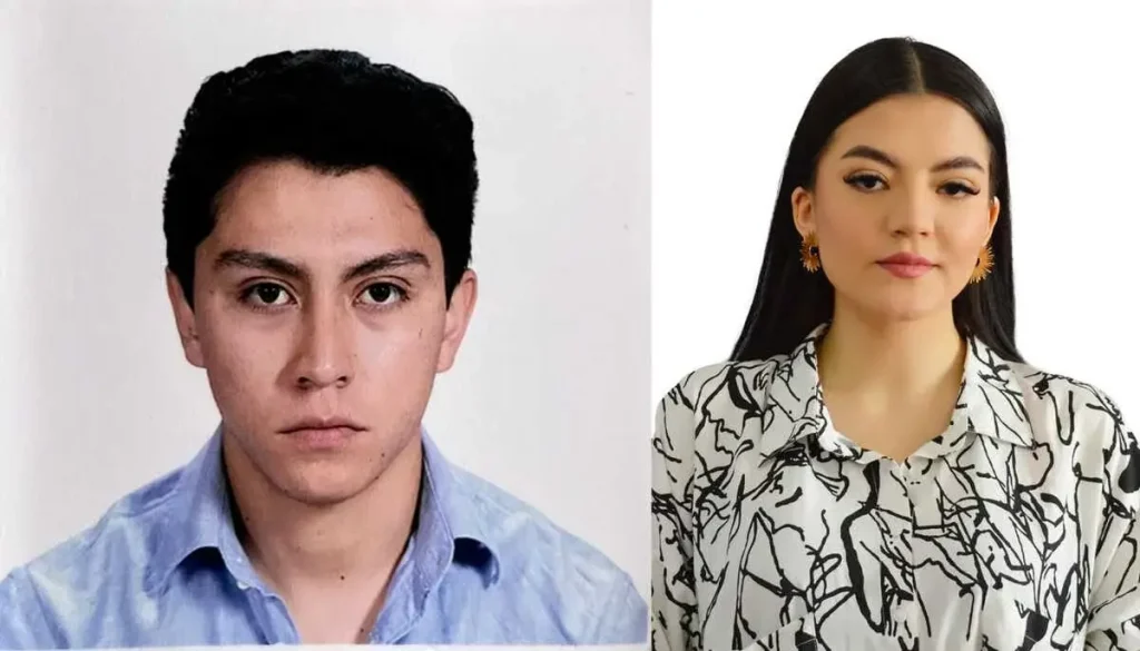 Tomás y Jacqueline participan en un movimiento político de la Universidad Nacional de Chimborazo.