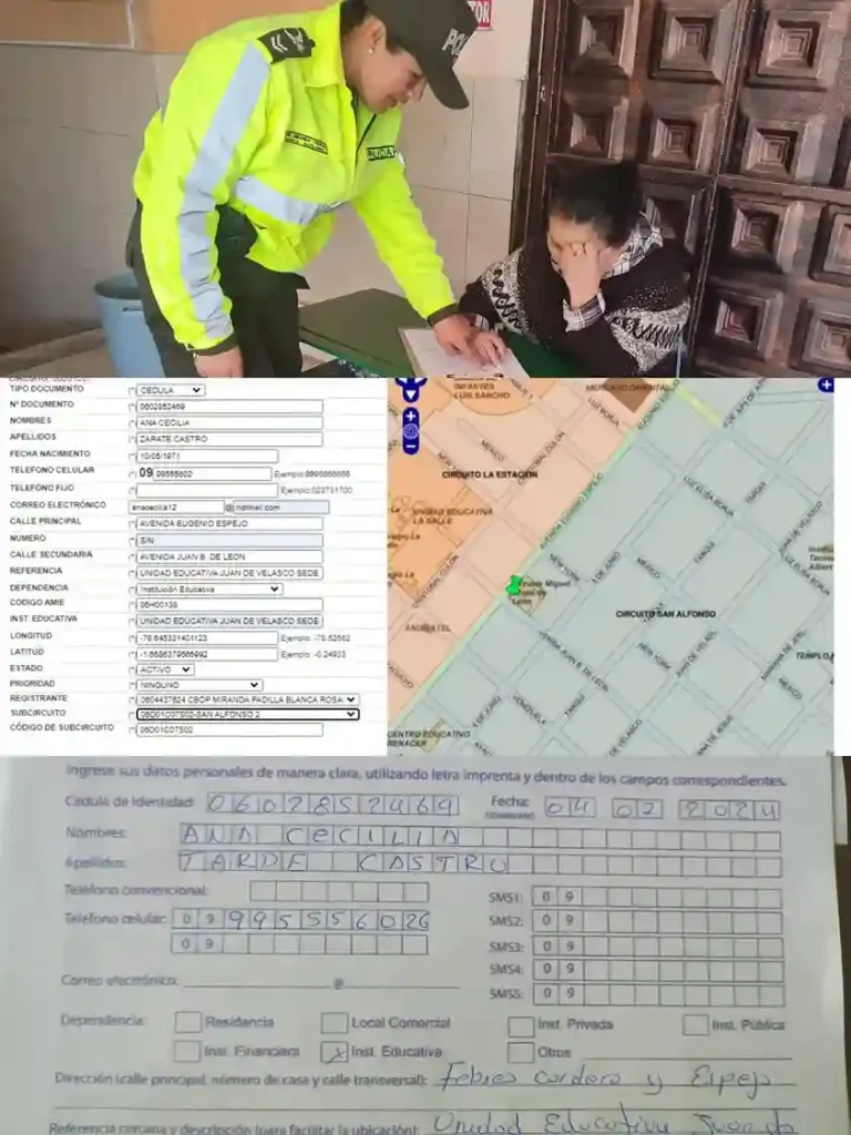 La Policía Nacional del Ecuador ofrece el servicio de encargo de domicilio para cuidar su casa, el mismo que es gratuito
