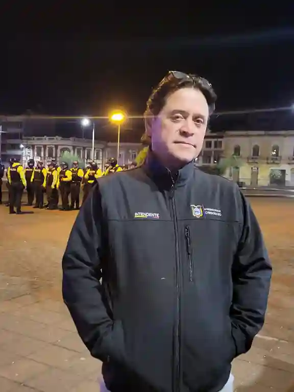 Marcelo Mancheno, intendente general de Policía