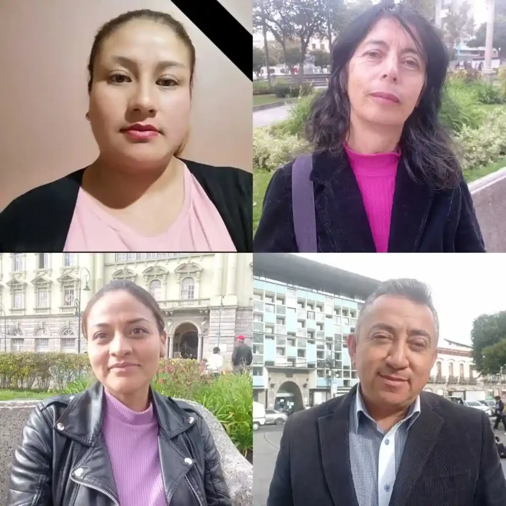La ciudadanía opina sobre los movimientos y partidos políticos en Riobamba.