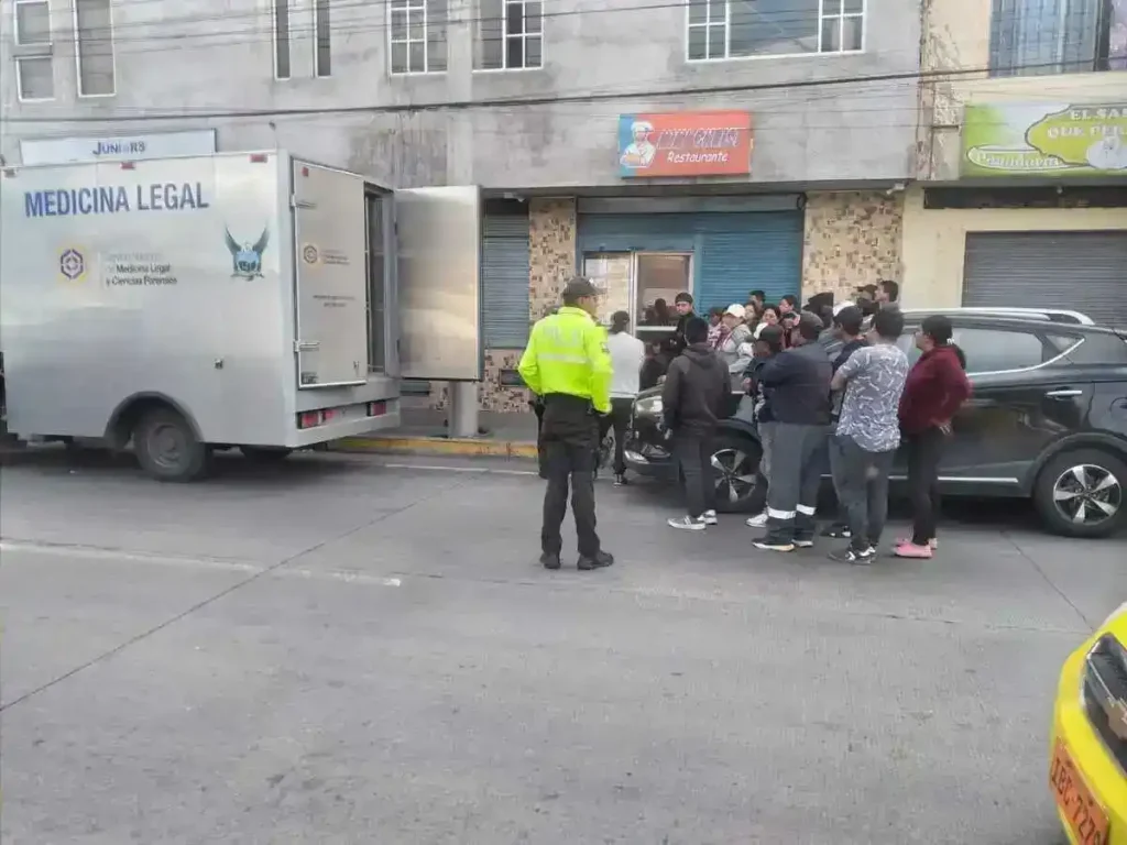 La muerte de un hombre de 64 años quedó registrada en una cámara de vídeovigilancia