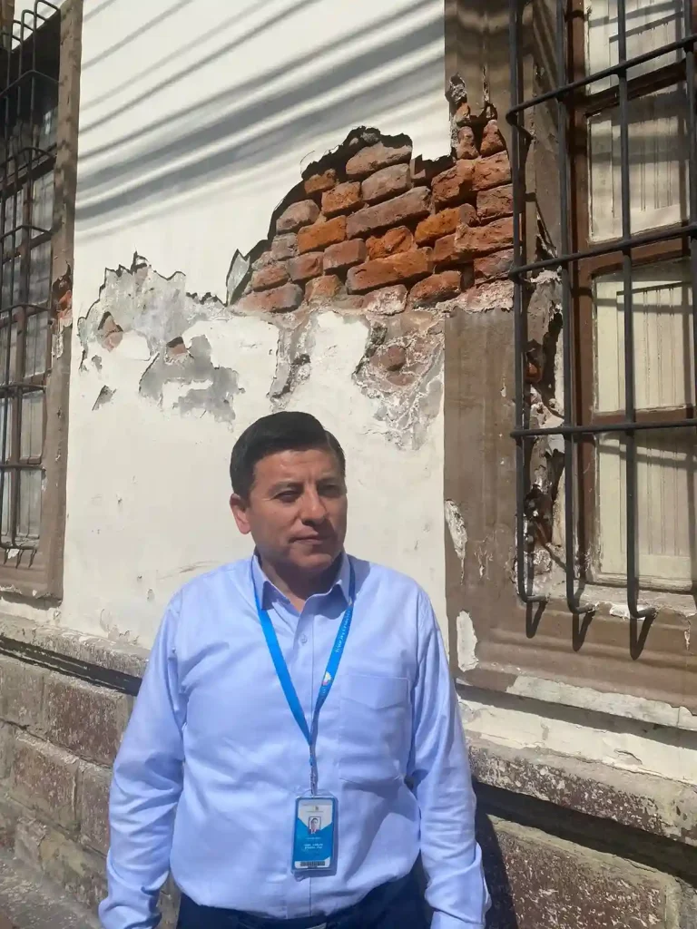 Infraestructura del hospital pediátrico Alfonso Villagómez