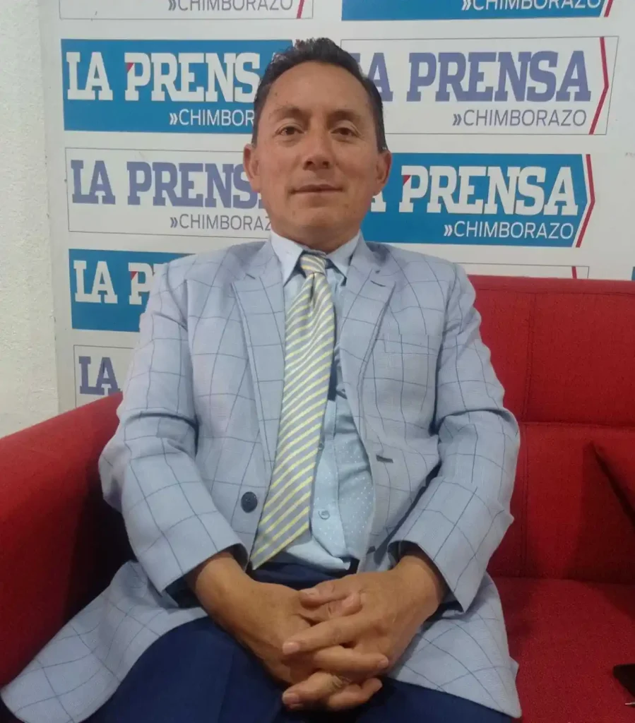 Jorge Morocho candidato a la Asamblea por Democracia Sí.