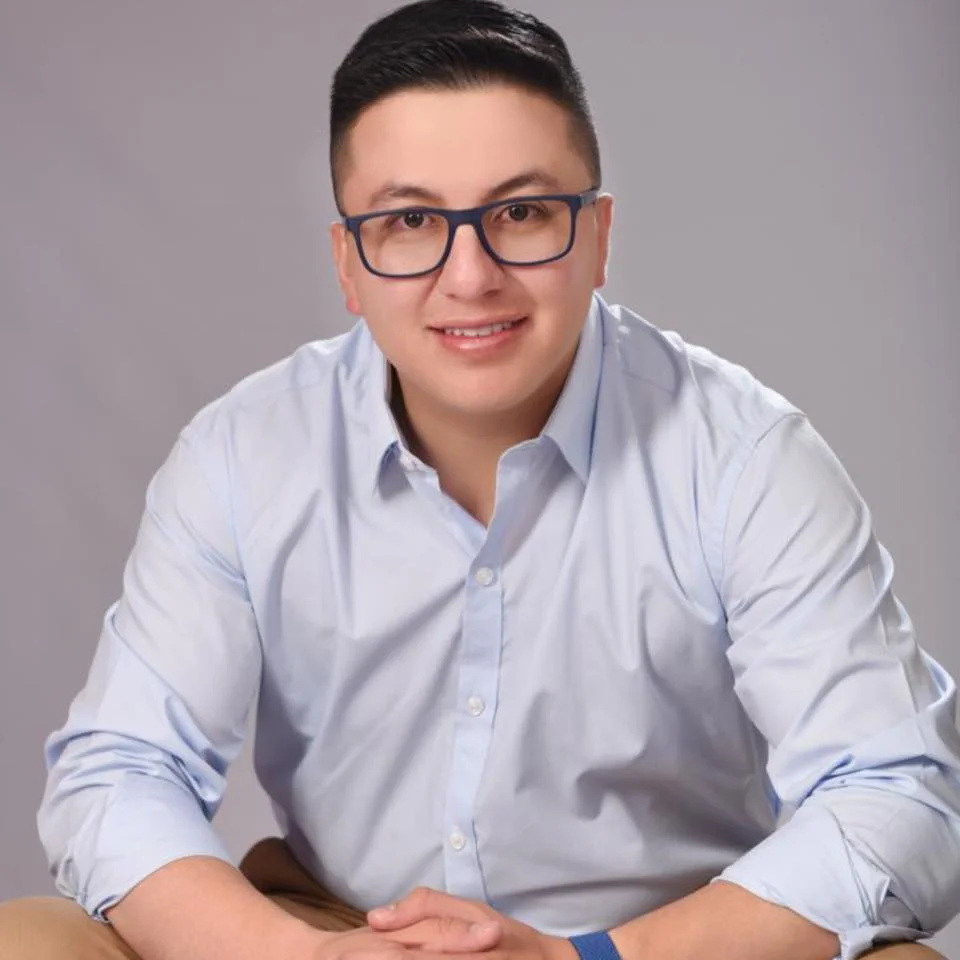 Jhonatan Segura, dirigente de Construye-Chimborazo.