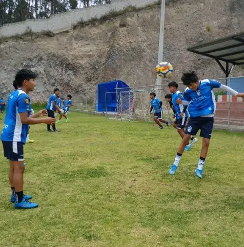 Entrenamientos de Minga Fútbol Club.