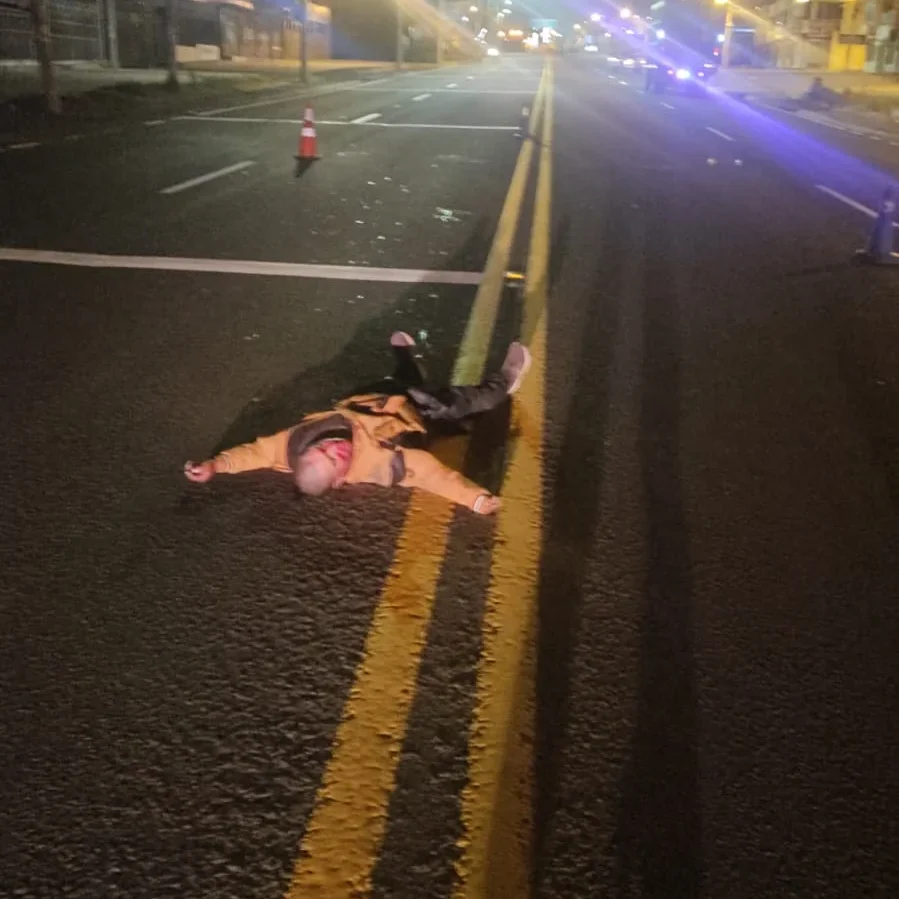 Persona muere atropellada en el norte de Riobamba