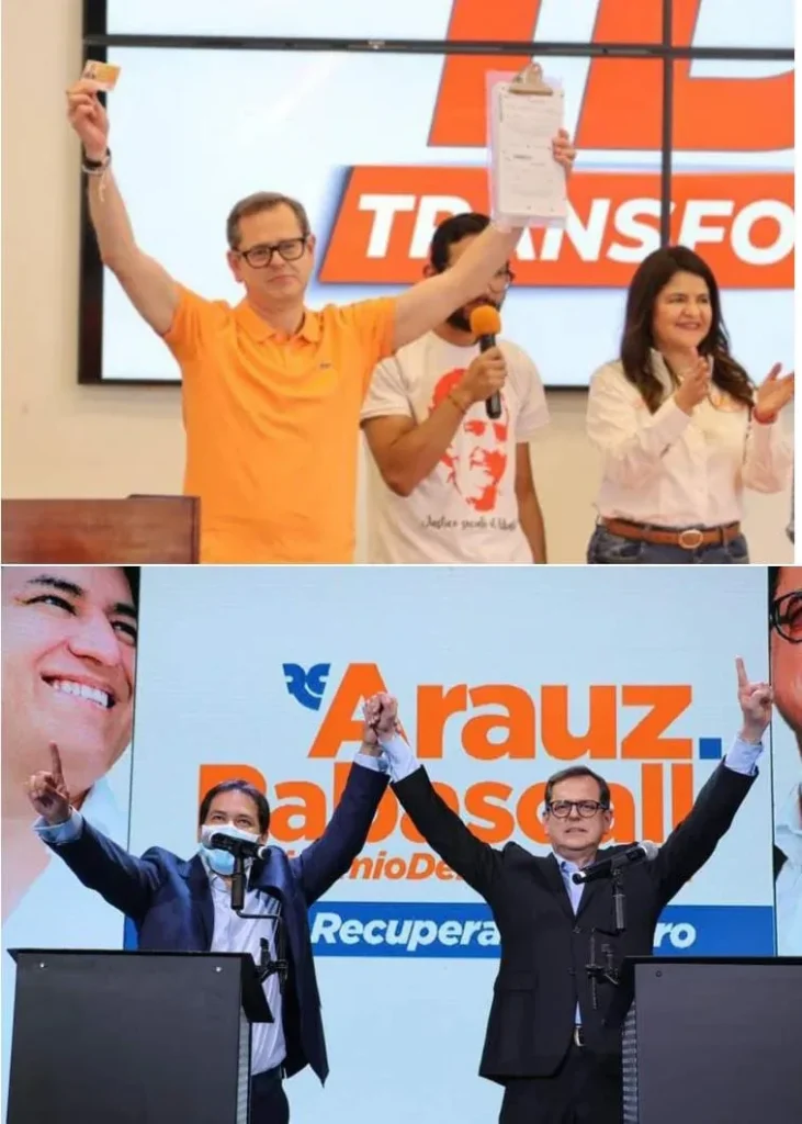Carlos Rabascall fue candidato a la vicepresidencia en 2021 por el correísmo.