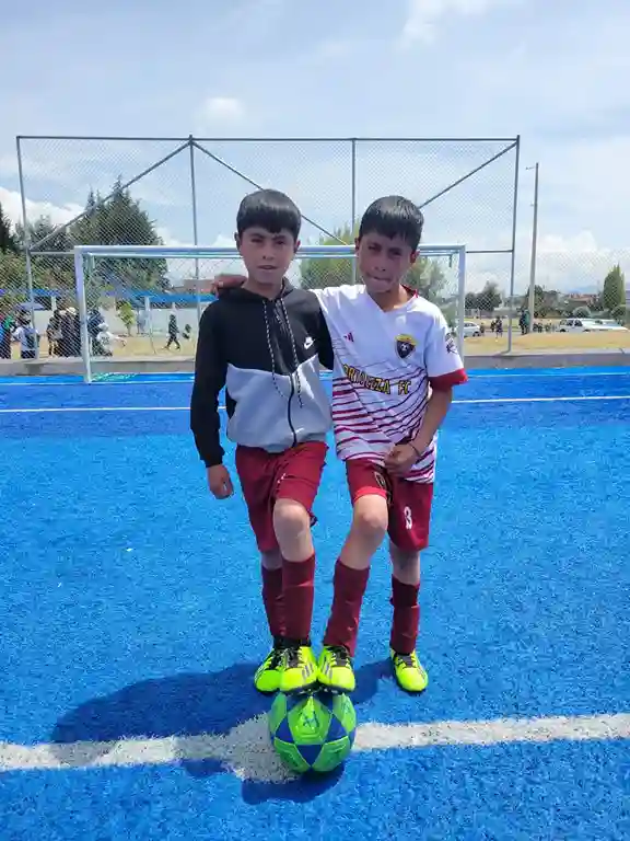 Jorge y Ariel Pilamunga Yucailla son una promesa de nuestro fútbol, y son parte de la historia del Mundialito de Diario La Prensa