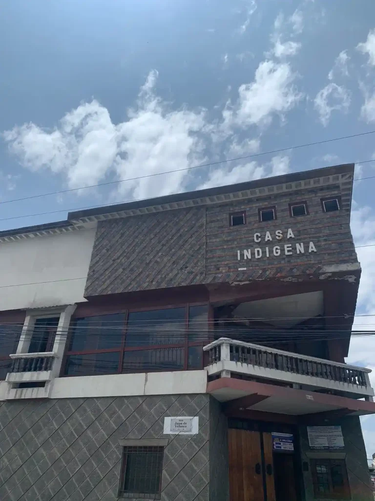 Casa Indígena Riobamba cambió de funciones