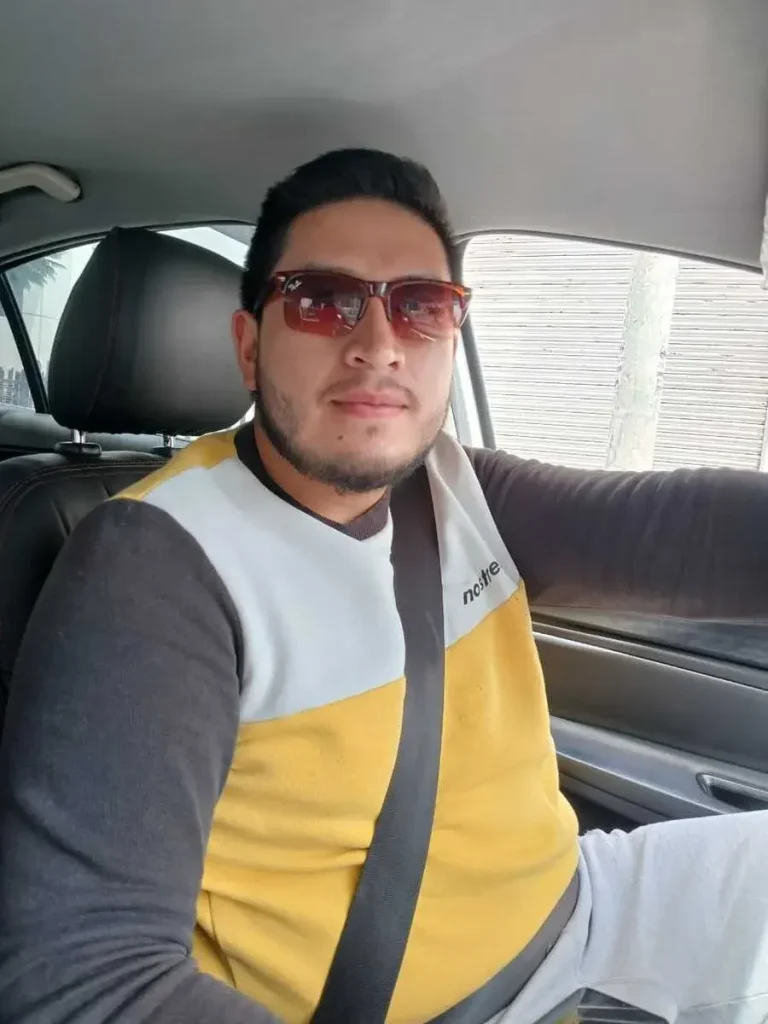 Kevin Cabezas, conductor profesional de InDriver.