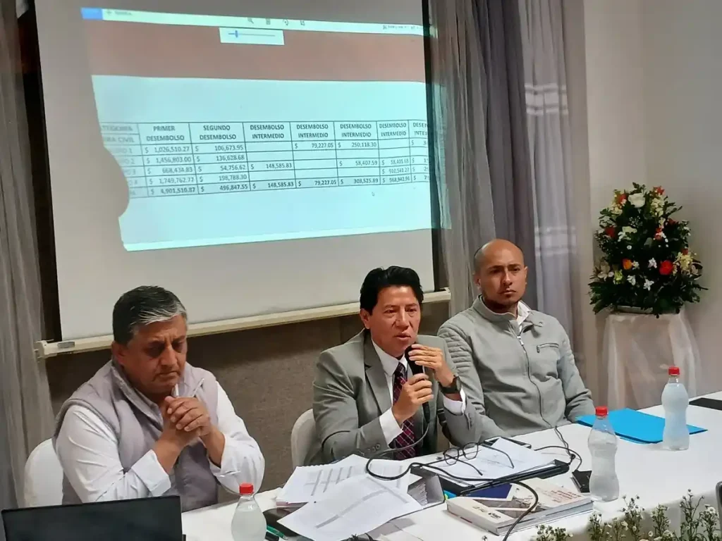 Robert Ríos desmintió las acusaciones de la Prefectura Chimborazo.