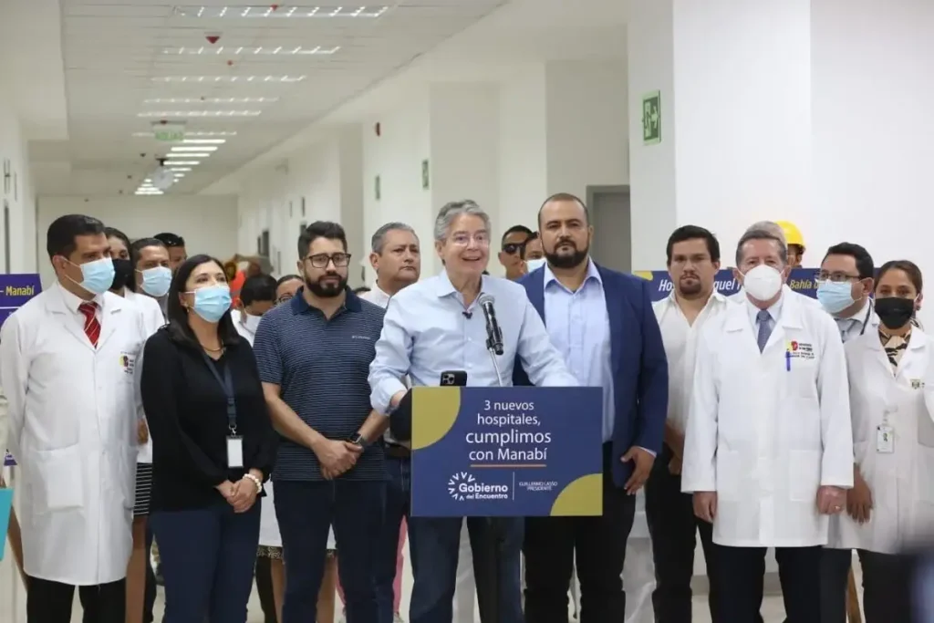Guillermo Lasso y el Movimiento CREO gobernó el Ecuador desde el 24 de mayo de 2021 hasta el 23 de noviembre de 2023.