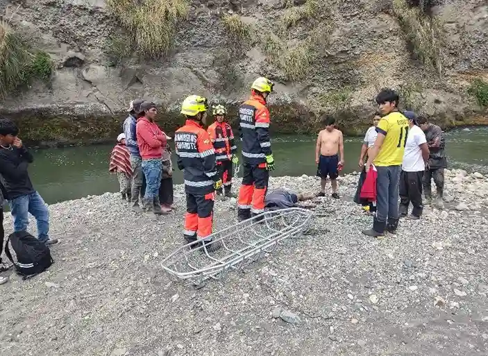 Jornada de pesca en Guamote terminó con un muerto