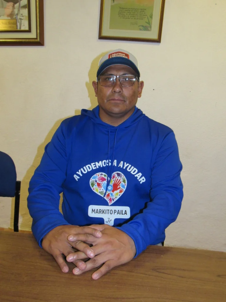 Su compromiso con Dios luego de salvar su vida por tres ocasiones es ayudar al más necesitado.