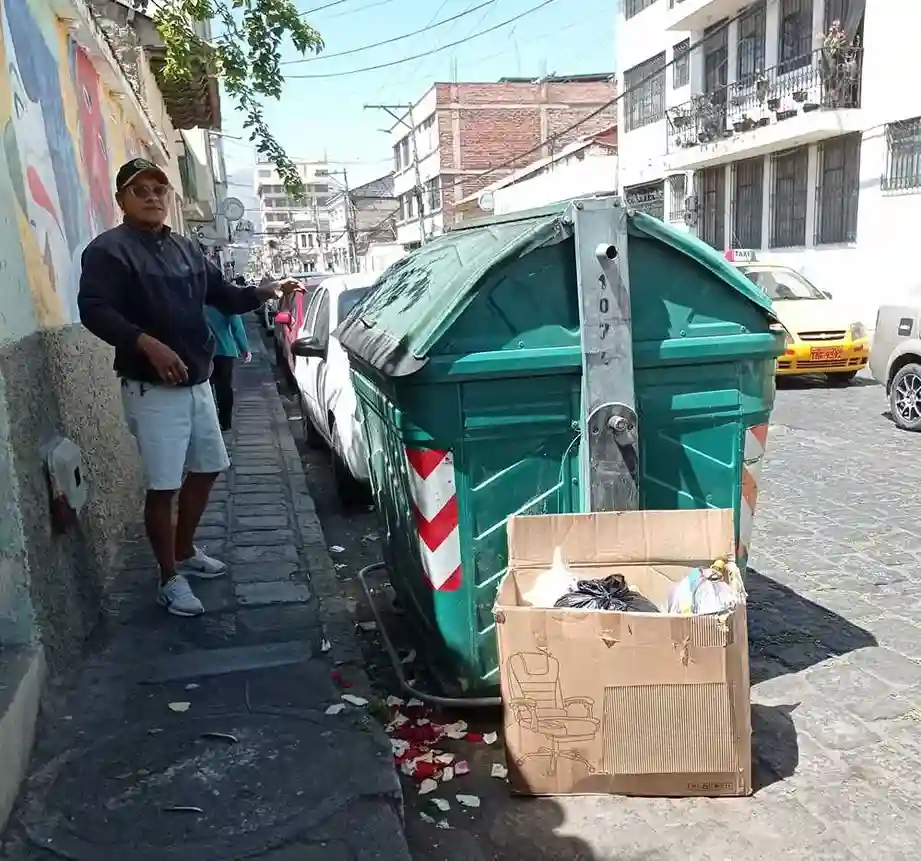 El problema de basura en Riobamba preocupa a los ciudadanos, pero que si le da el tratamiento adecuado puede convertirlo en dinero.