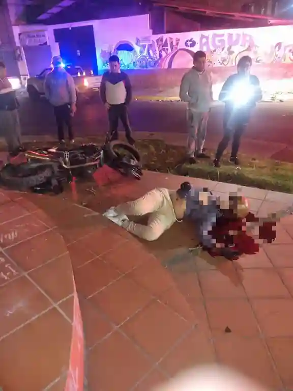 Accidente de tránsito en el sector La Vasija dejó un motociclista muerto. Tenía 25 años de edad, y al parecer perdió el control del vehículo