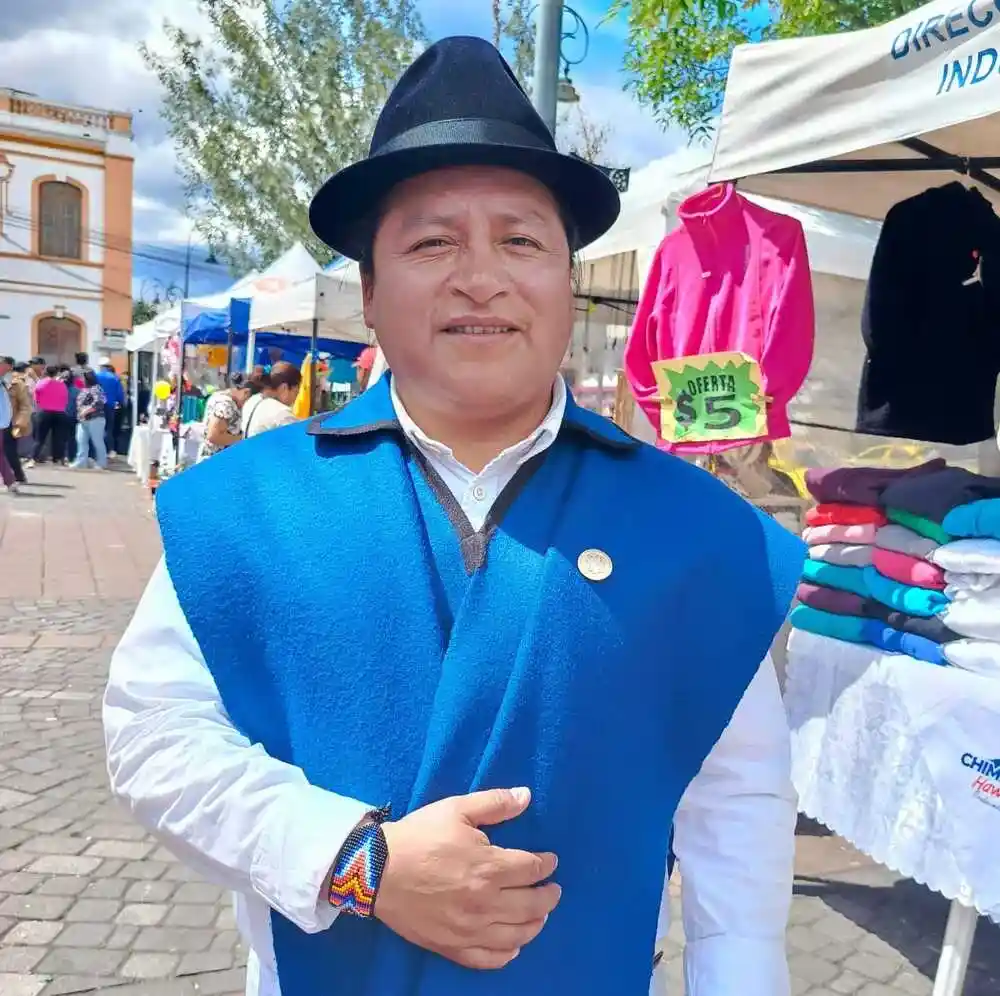 Marco Guatemal, ministro de Pueblos y Nacionalidades.