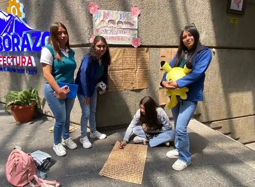 UE San Ignacio conmemoró el Día de la No Violencia a la Mujer
