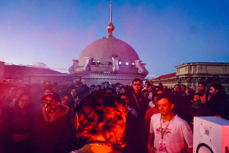 Concierto de música electrónica gratis en Riobamba