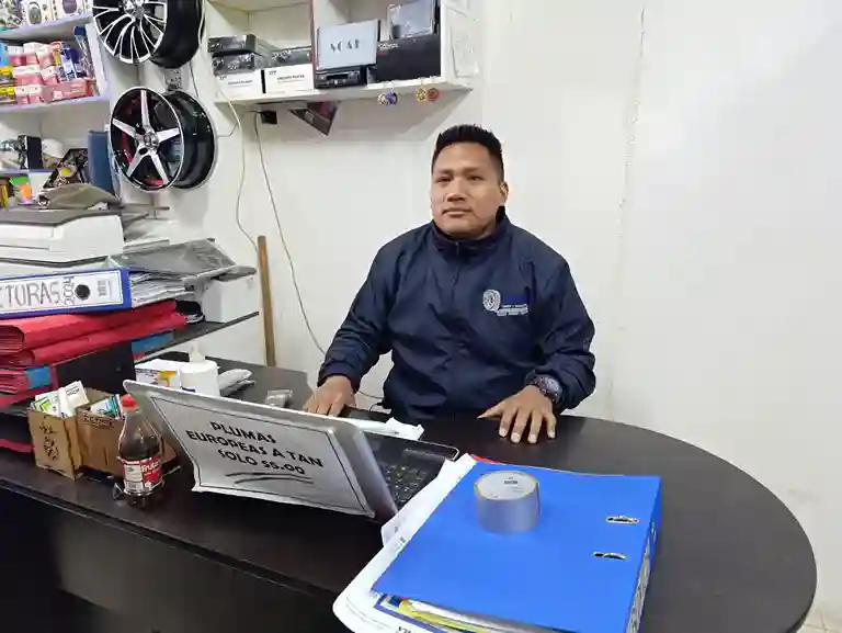 Freddy Morocho, propietario de Roberth’s Importadora