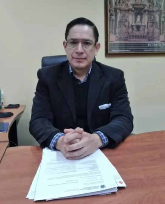 Fabián Codel, director de Control Municipal de Riobamba.