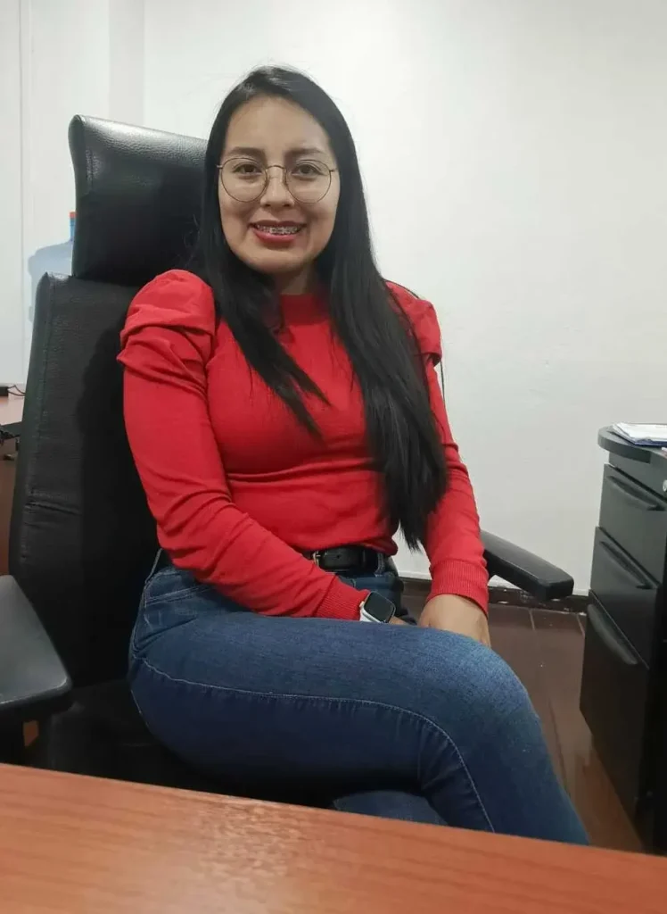 Jésica Guamán, directora Financiera del Municipio Riobamba.