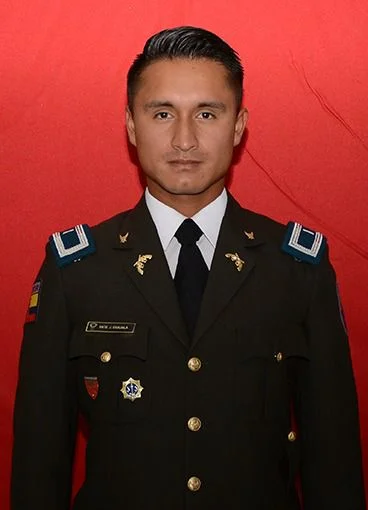 Jonathan Guajala, jefe de la Jefatura de Turismo.