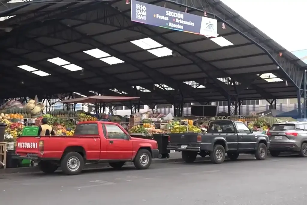 Mercado San Alfonso de Riobamba.
