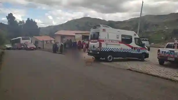 En Calerita Santa Rosa Alta, de la parroquia San Juan, se produjo un atropellamiento