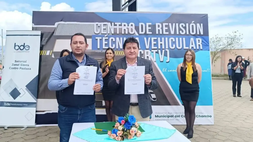 Chambo contará con un Centro de Revisión Técnica Vehícular.