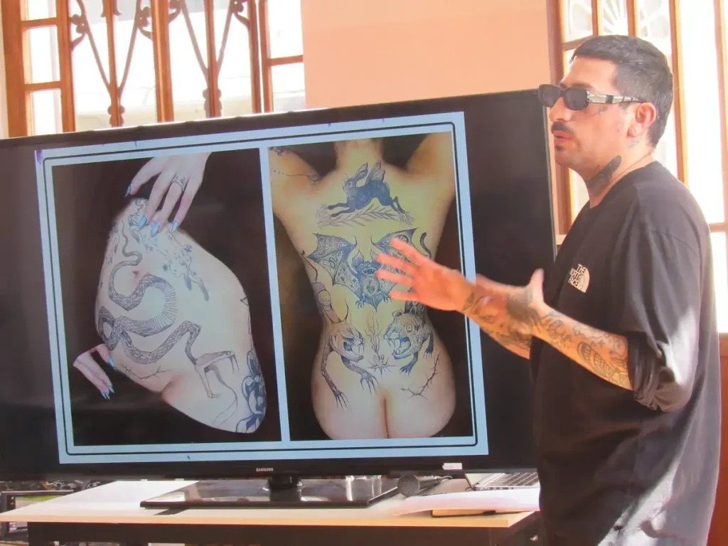 Taller de tatuaje: Arte y responsabilidad en Riobamba se desarrolló en Riobamba con la presencia de 16 jóvenes