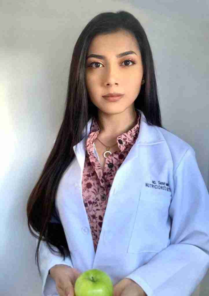 Sandy Montufar, nutricionista distrital de las unidades de Riobamba-Chambo