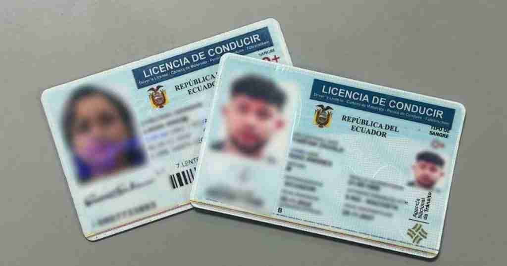 Multa por conducir con licencias incorrectas en accidentes