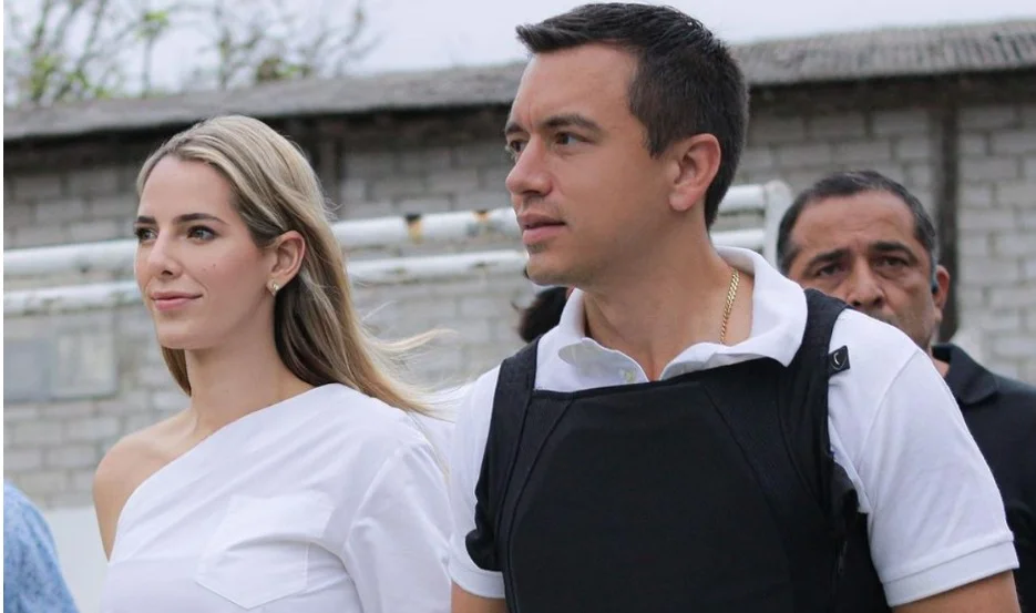 Ecuador vive en una oligarquía de Daniel Noboa, según candidata