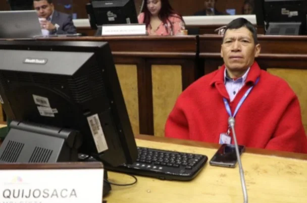 Pedro Quijosaca, asambleísta alterno RC5 de Patricia Núñez por Chimborazo.