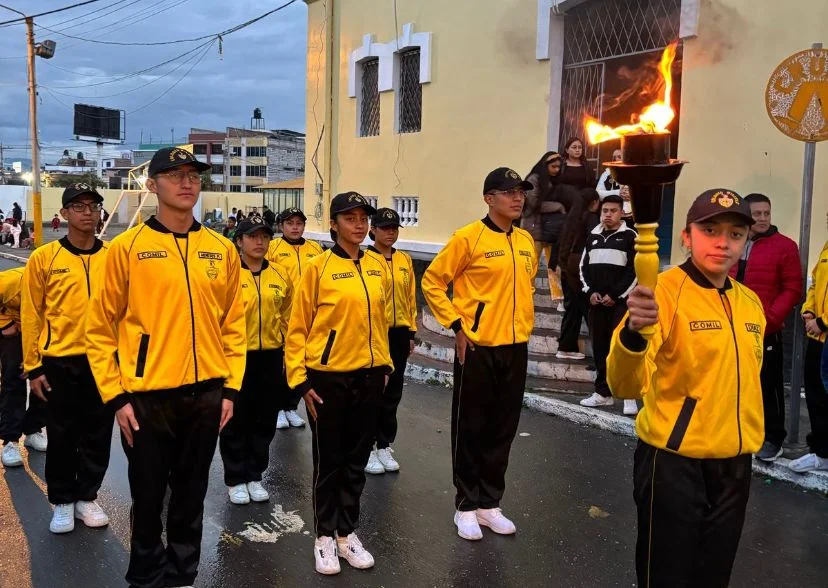 Comil 6 de Riobamba inauguró sus juegos internos.